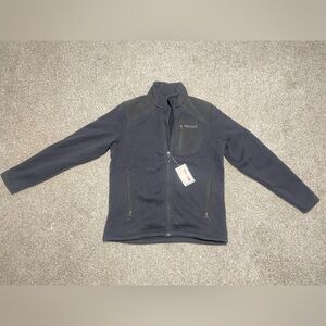 Marmot Men's Dark Gray Zip Up Sweater